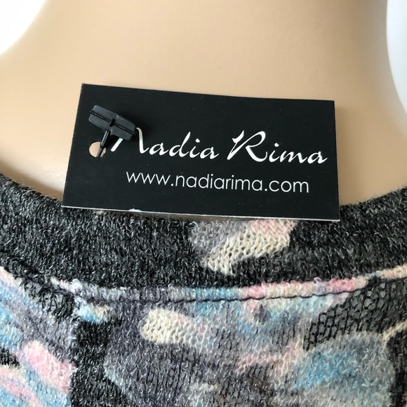 Nadia Rima boutique charcoal heather dress! - Picture 5 of 7